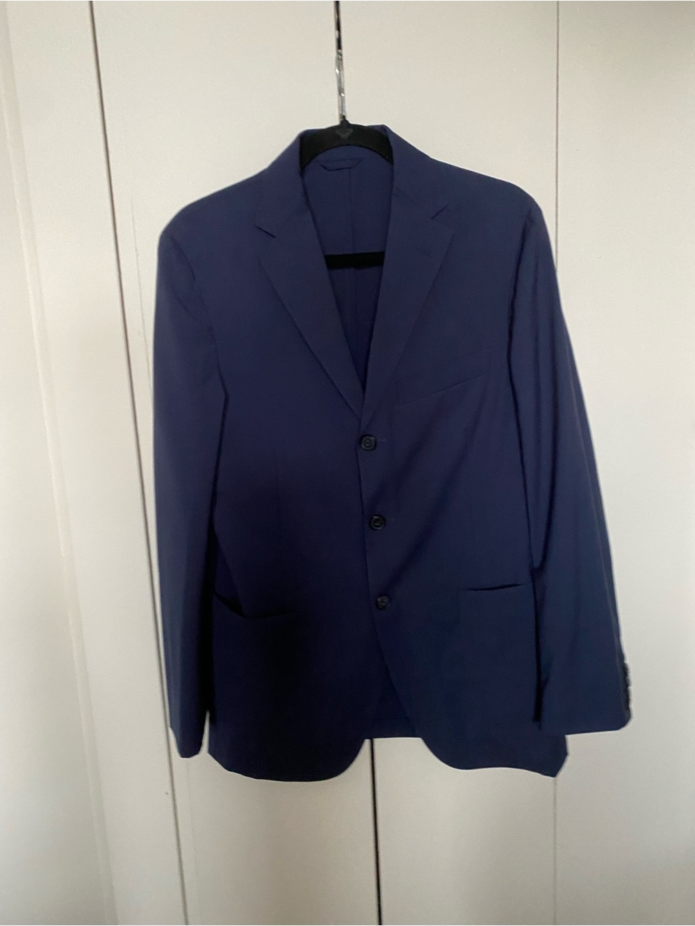 Belvest  Made in Italy Men’s Suit Size 48 Navy Blue Italian Tailored